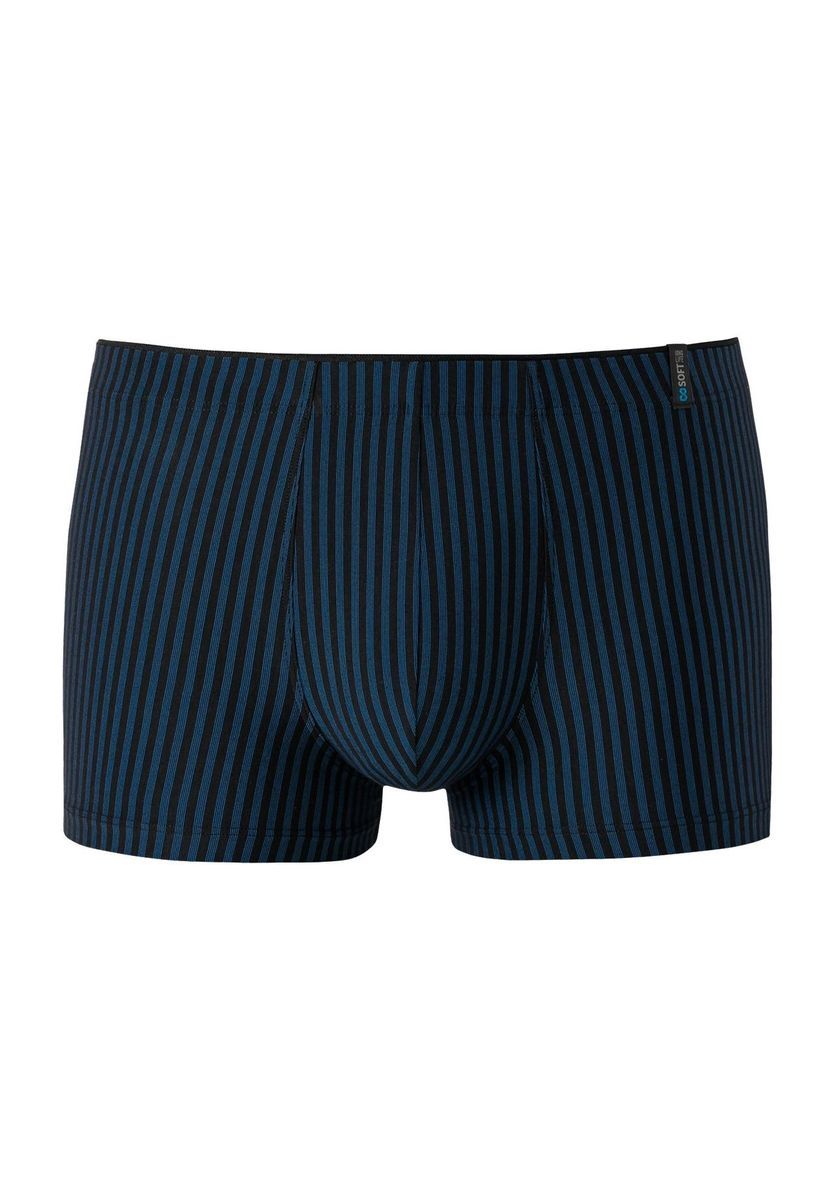 Gestreifte Stretch-Baumwoll-Boxershorts