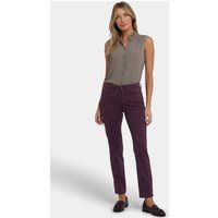 Schmal geschnittene Jeans mit geradem Bein
