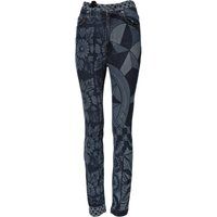 Bedruckte Slim-Fit-Jeans aus Denim