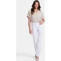 Damen Bootcut Jeans in Weiß