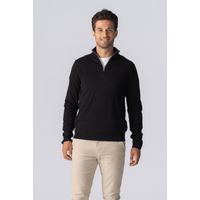 Pullover mit halbem Reißverschluss
