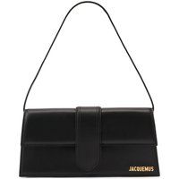 Strukturierte Ledertasche mit Griff