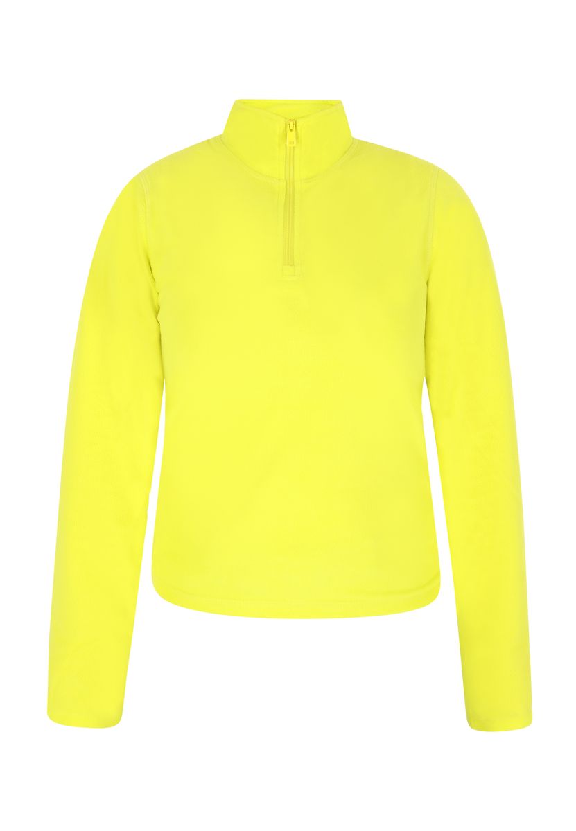 Mymo Fleecepullover Damen Limette