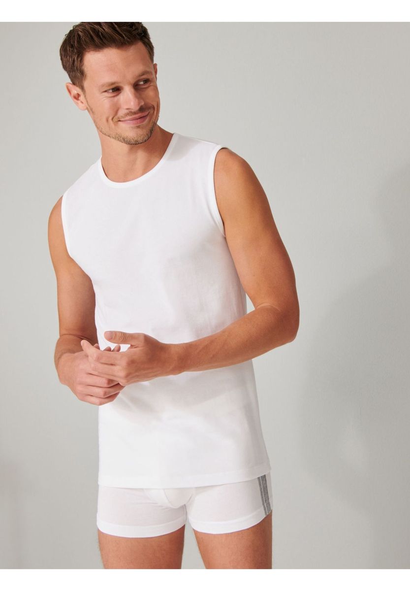 Klassisches Tank Top Set aus Baumwollmischung