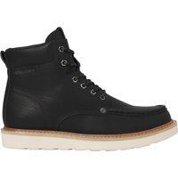 Schwarze Herren-Mokassin-Stiefeletten