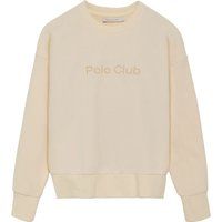 Locker geschnittenes Sweatshirt mit Logo-Rundhalsausschnitt