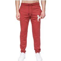 Henleys - "Curveball" Jogginghosen für Herren (Tiefes Rot)
