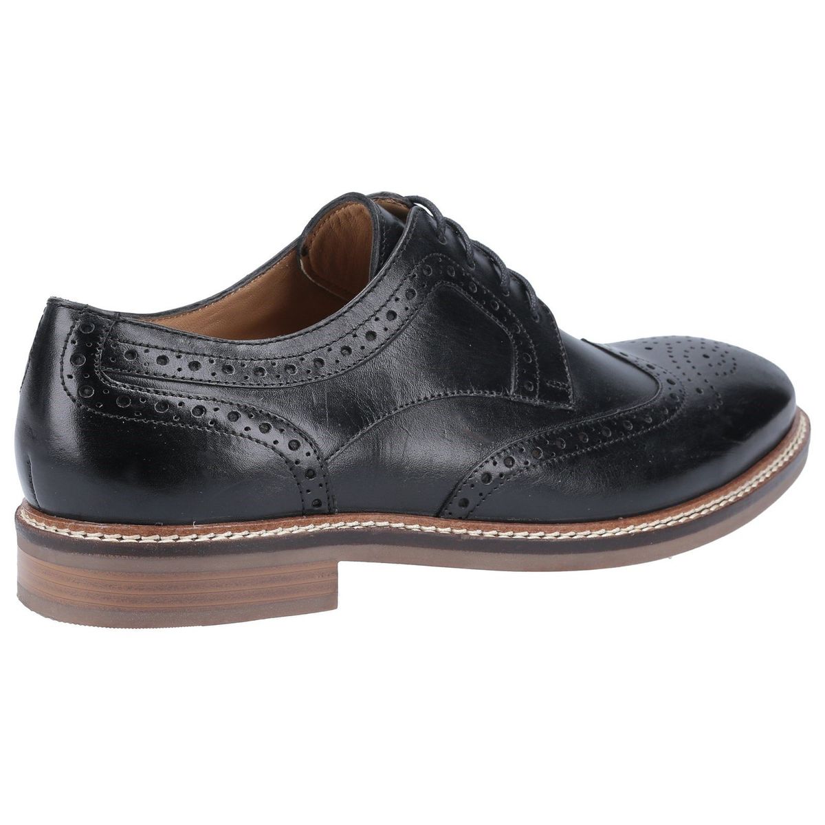 Perforierte Brogues aus Leder