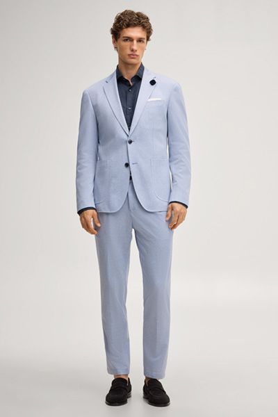 Leinen-Hemd Pai in Navy