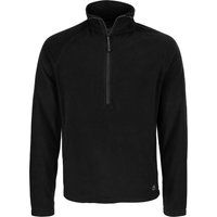 Herren Fleece-Pullover mit halbem Reißverschluss