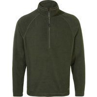 Herren Fleece-Pullover mit Viertelreißverschluss