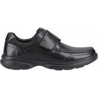 Herren Schwarzer Klettverschluss Business Schuh
