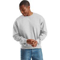 Fruit of the Loom - Sweatshirt für Herren/Damen Unisex, Super Baumwolle (Sportliches Heather)