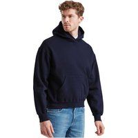 Klassischer marineblauer Kapuzenpullover