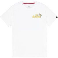 Hawaii Grafik Print Kurzarm T-Shirt