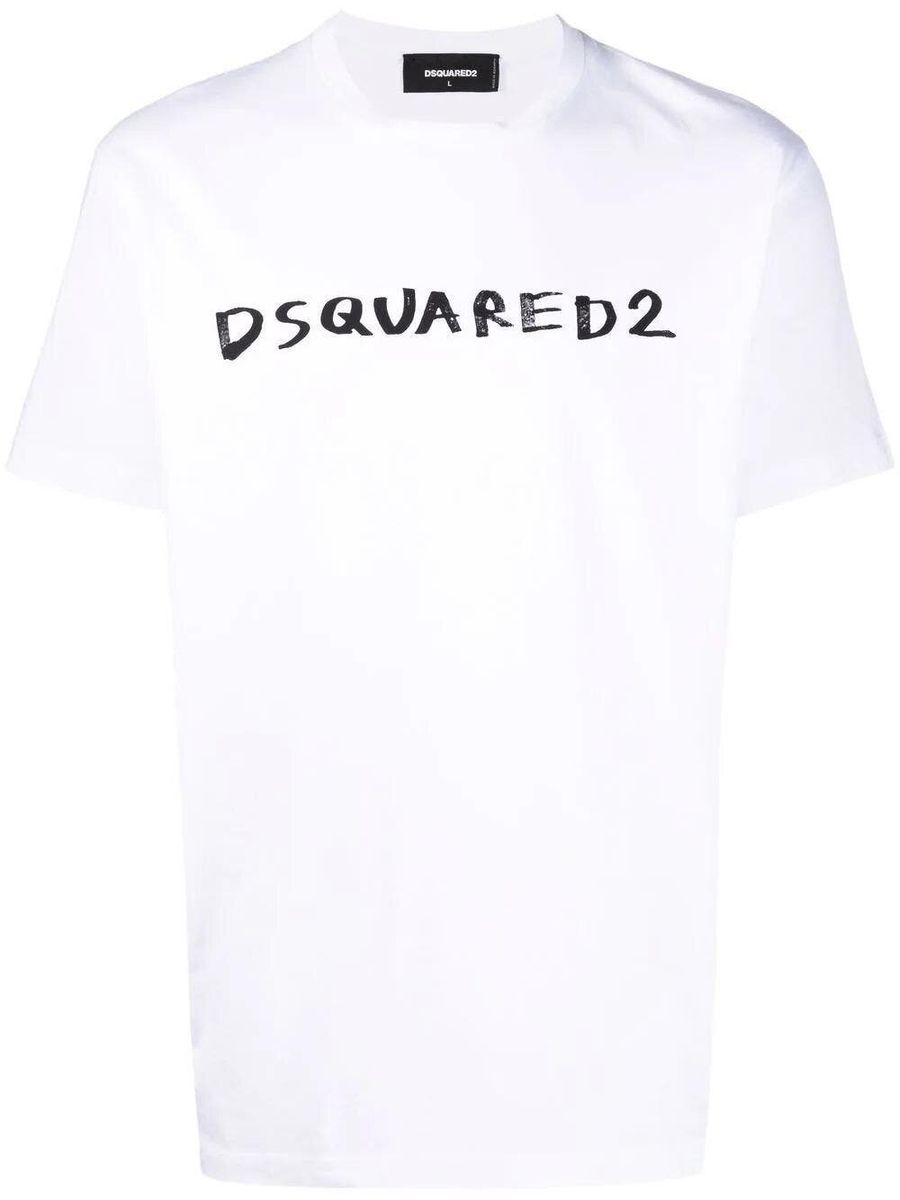 T-Shirt mit Logo-Print und Rundhalsausschnitt