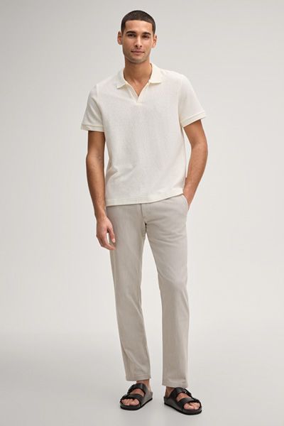 Joop! Jeans Matthew Beige Chino Hose Stretch Baumwollmischung