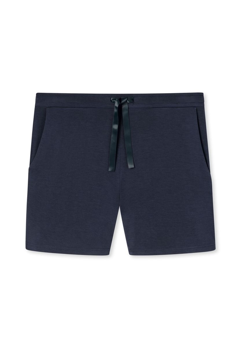 Klassische marineblaue Jersey-Loungeshorts