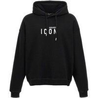 Lockerer Baumwoll-Icon-Hoodie