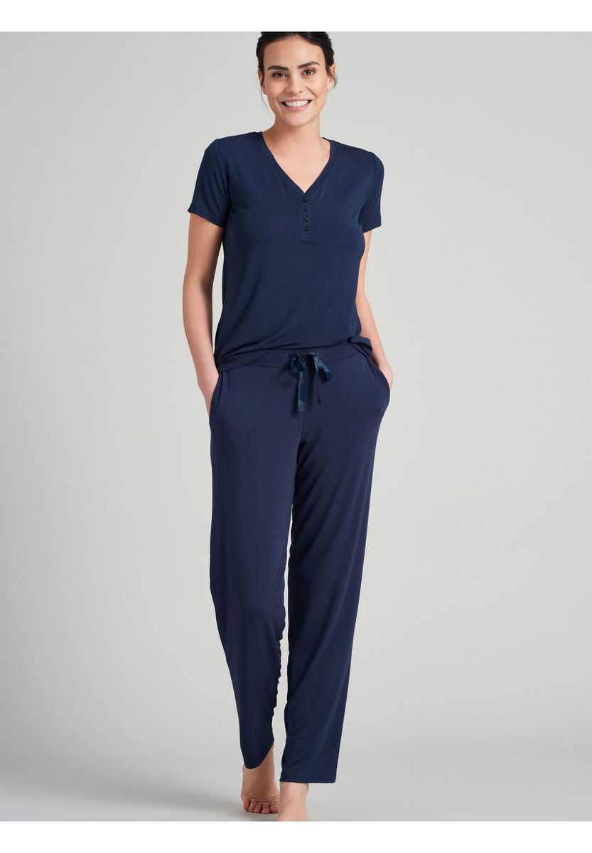 Lässige Loungehose mit Kordelzug