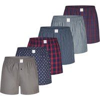 Klassische gewebte Boxershorts Multi-Pack