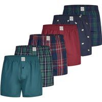 Klassische gewebte Boxershorts Multi-Pack
