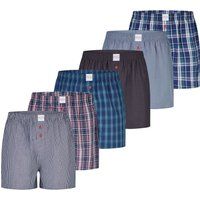 Herren Baumwoll Boxershorts mit klassischem Muster
