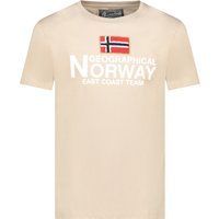 Lässiges Grafik-T-Shirt mit Norwegenflagge