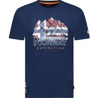 T-Shirt mit Norwegen-Expeditionsdruck