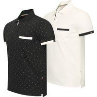 Zweierpack Kurzarm-Poloshirts