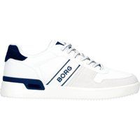 Flache Leder-Sneakers