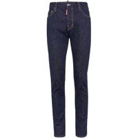 Dunkelblaue Slim-Fit-Jeans