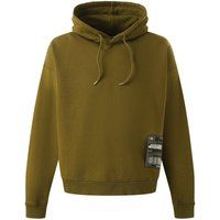 Relaxter Military-Grüner Hoodie