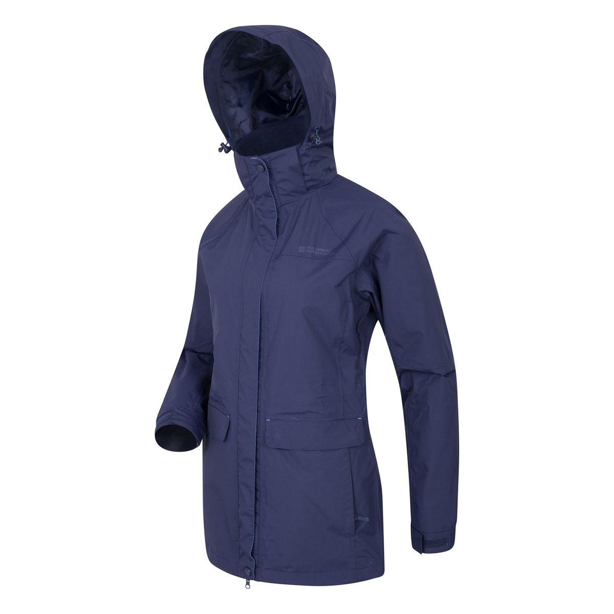 Wasserdichter Regenparka mit Kapuze