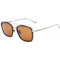 Eckige Pilotenbrille mit oberem Steg