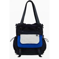 Farbblock-Shopper Tragetasche