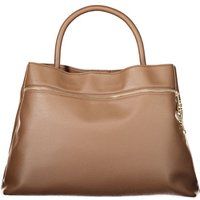 Strukturierte Karamellbraune Handtasche
