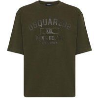 Dsquared2 T-Shirt mit Logo, lockere Passform