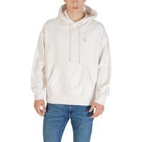 Baumwollhoodie mit gesticktem Logo
