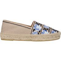 Espadrilles mit Druck und Gummisohle