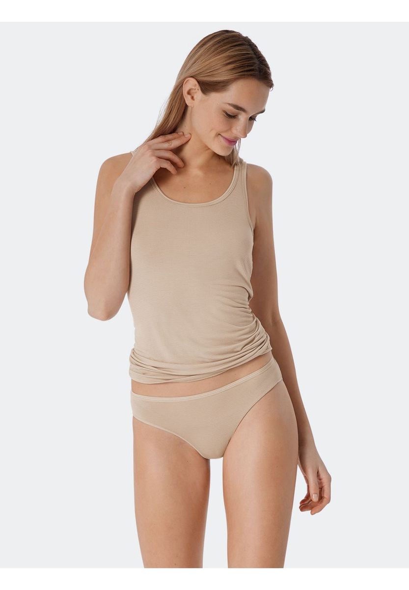 Essential Beige Modal Tai Slips Doppelpack