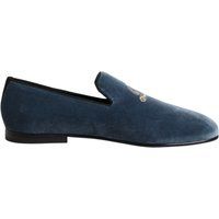 Bestickte Samt Loafers Slipper