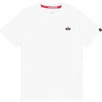 Klassisches Baumwoll-T-Shirt mit Logoprint