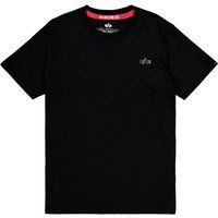 Klassisches Baumwoll-T-Shirt mit Logoprint