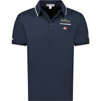 Herren Freizeit Poloshirt Uni
