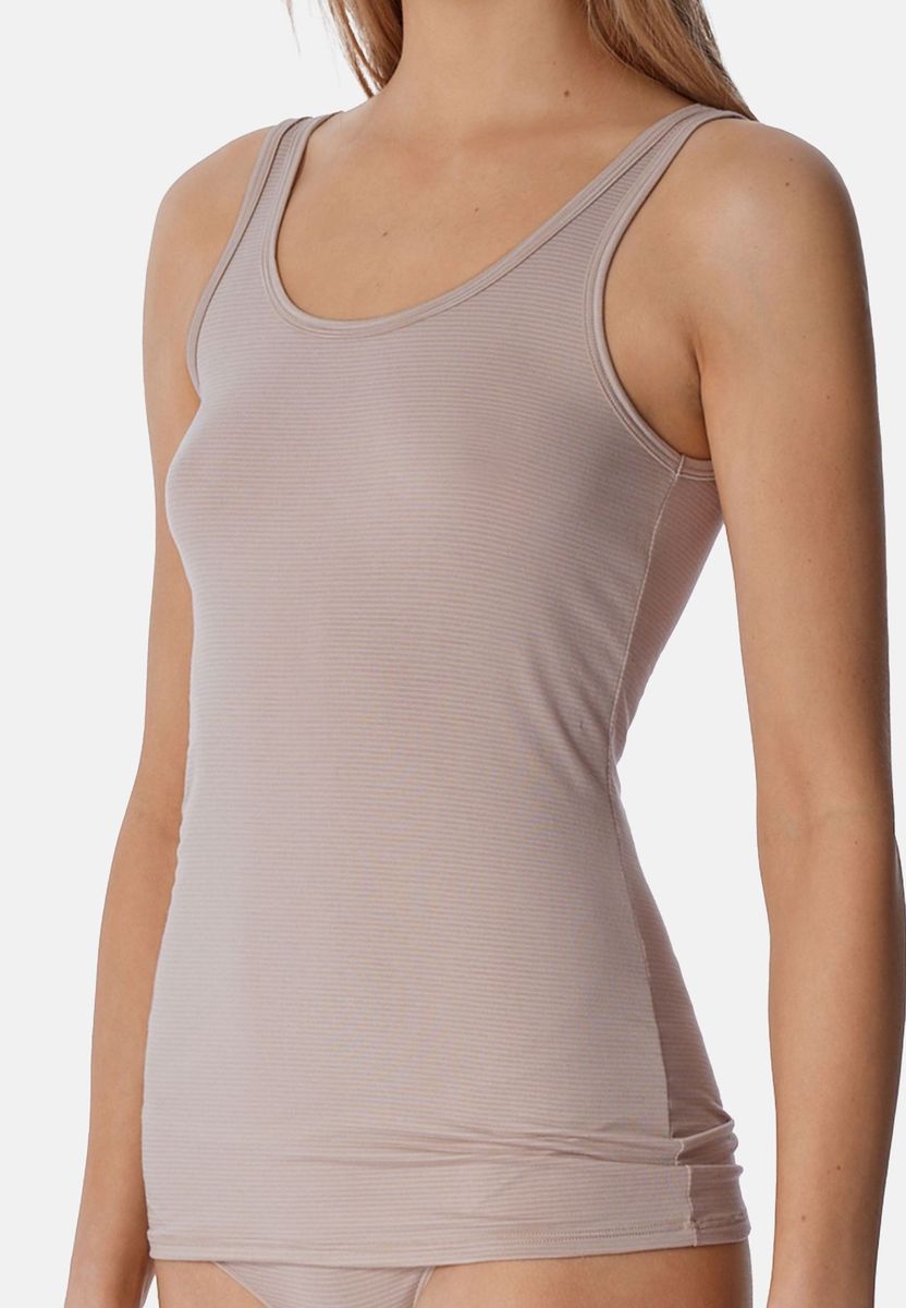 Geripptes Modal Tanktop Set