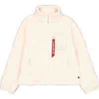Sherpa Fleece Jacke mit Reißverschluss