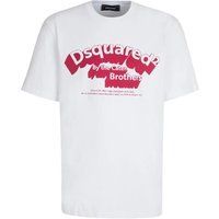 Dsquared2 T-Shirt mit Flock-Logo