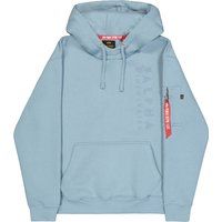 Kapuzenpullover mit gesticktem Logo