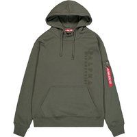 Kapuzenpullover mit gesticktem Logo